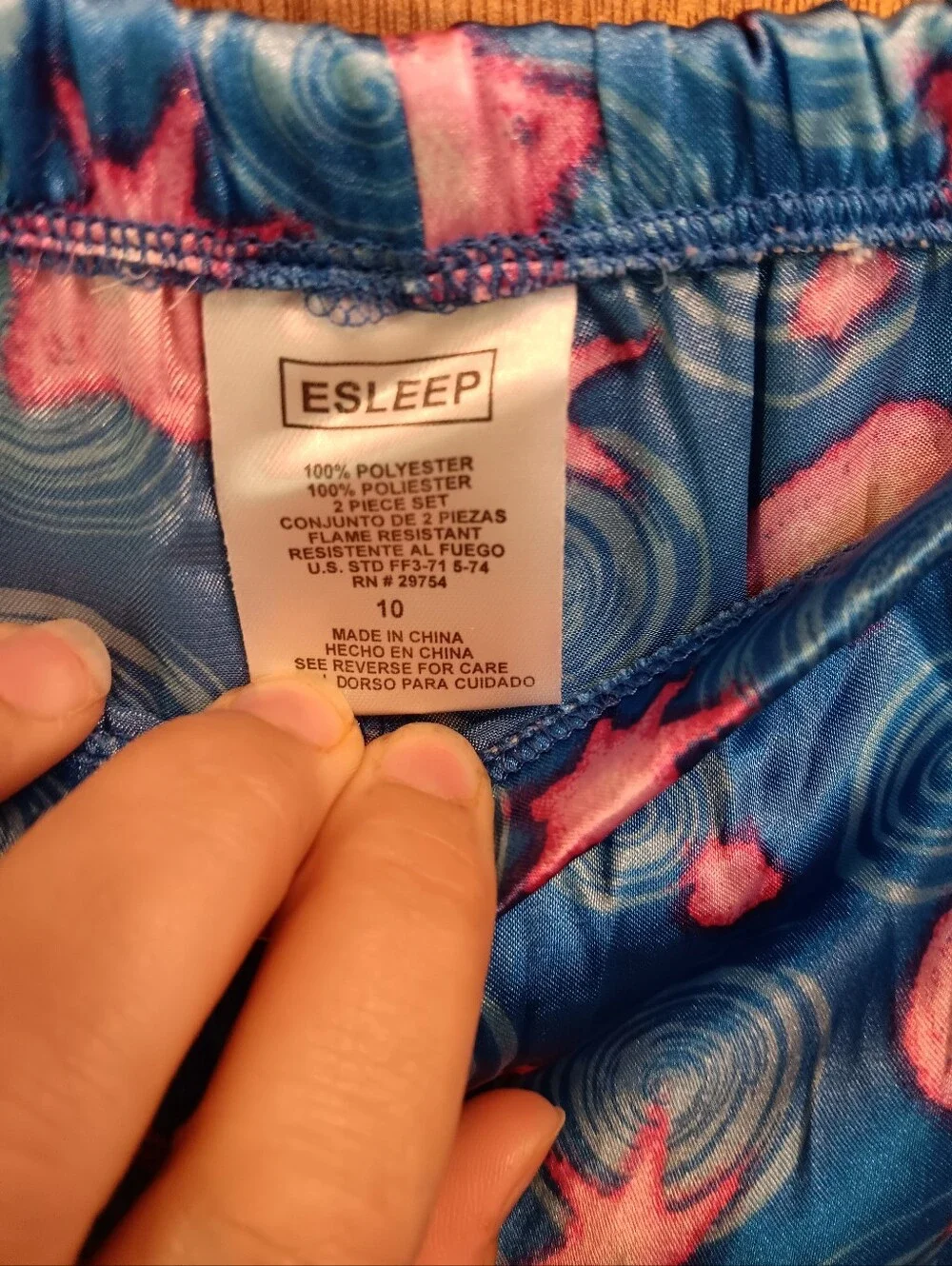 Kids Blue Star & Moon Pajama Pants
